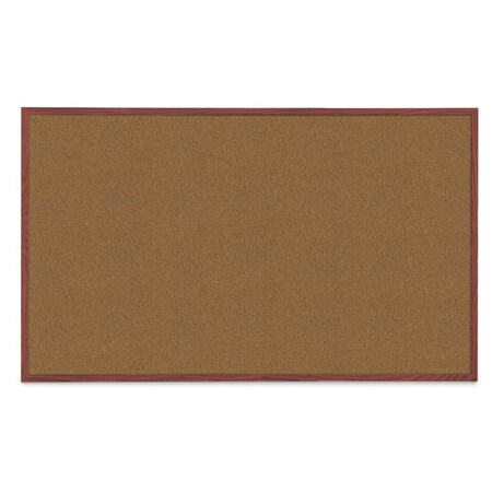 United Visual Products Combo Board, 48"x36", White Frame/Black Porcelain & Forbo UVDECORK4836W-BLKPORC-FORBO